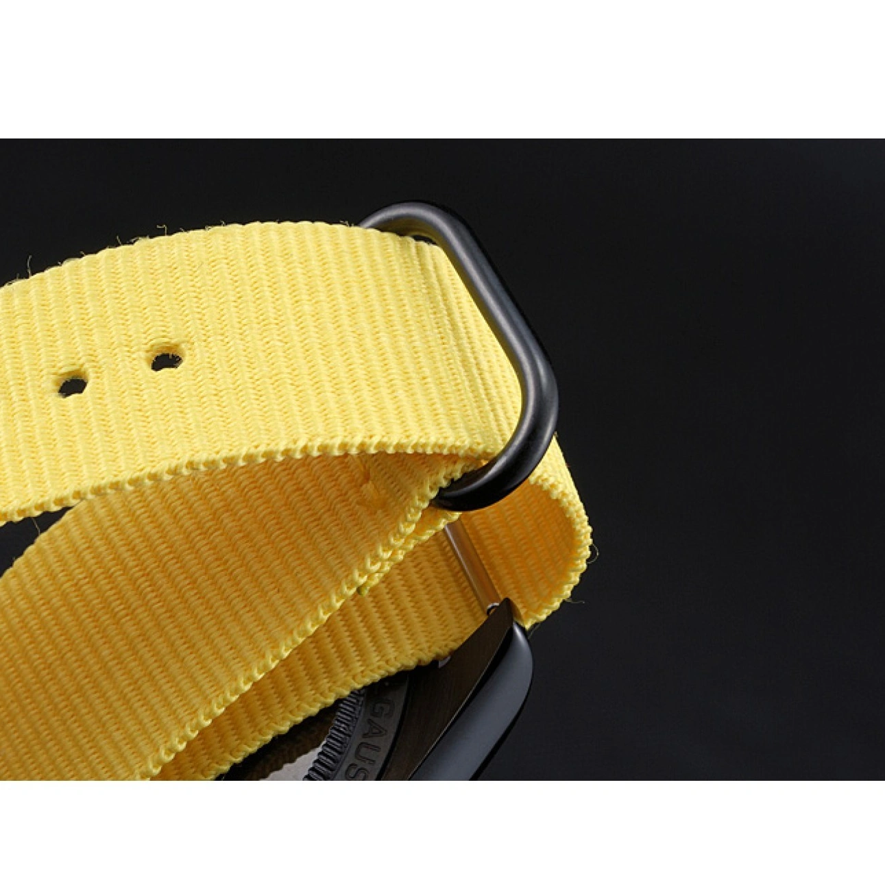 Best AAA Replica Sites Rolex Nylon Strap Yellow 621999 Milgauss Bamford 1027